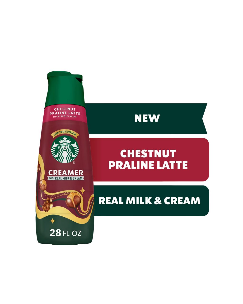 Starbucks Creamer Chestnut Praline Latte – Edición Limitada