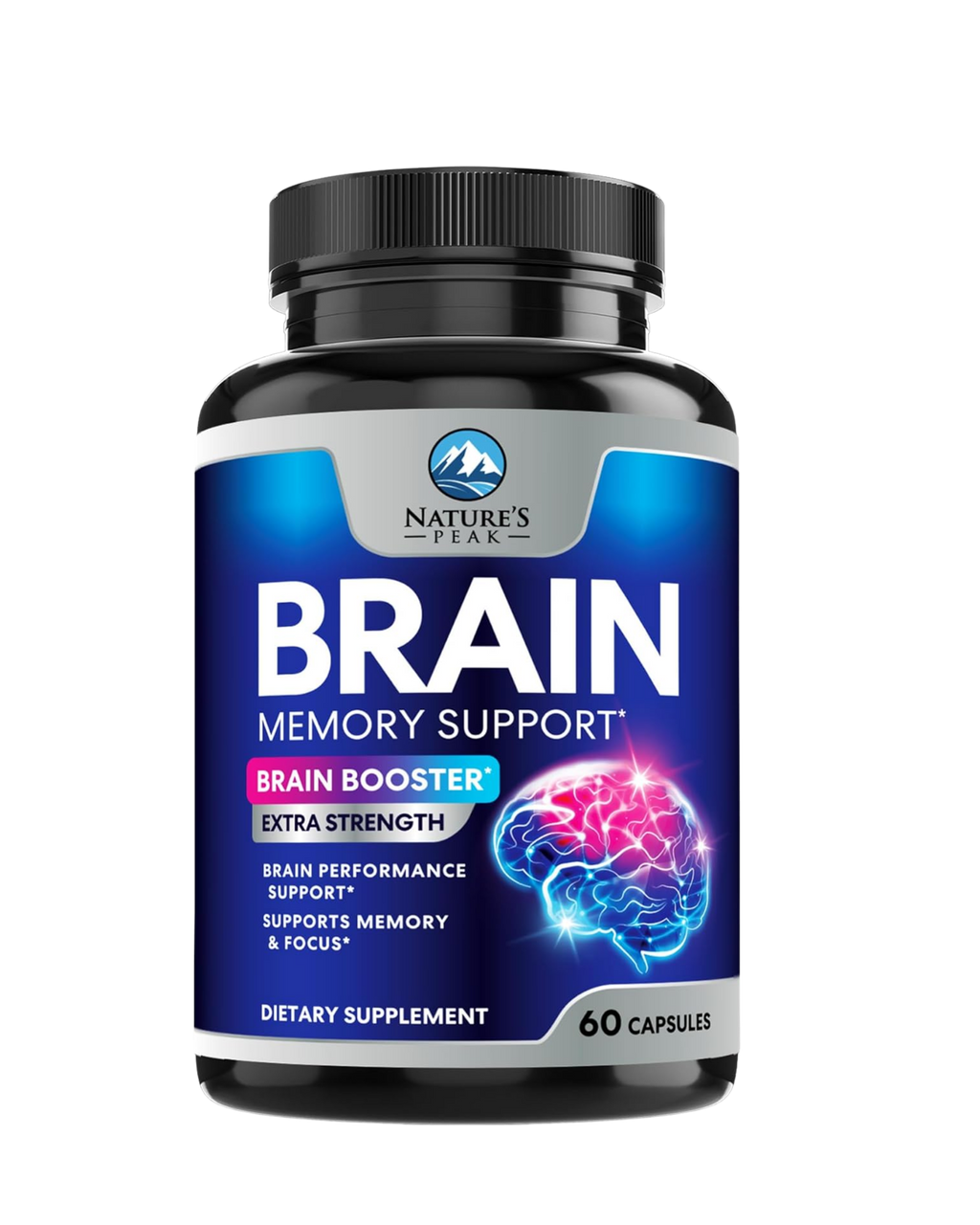 Brain Memory Support – Nature’s Peak 60 capsules