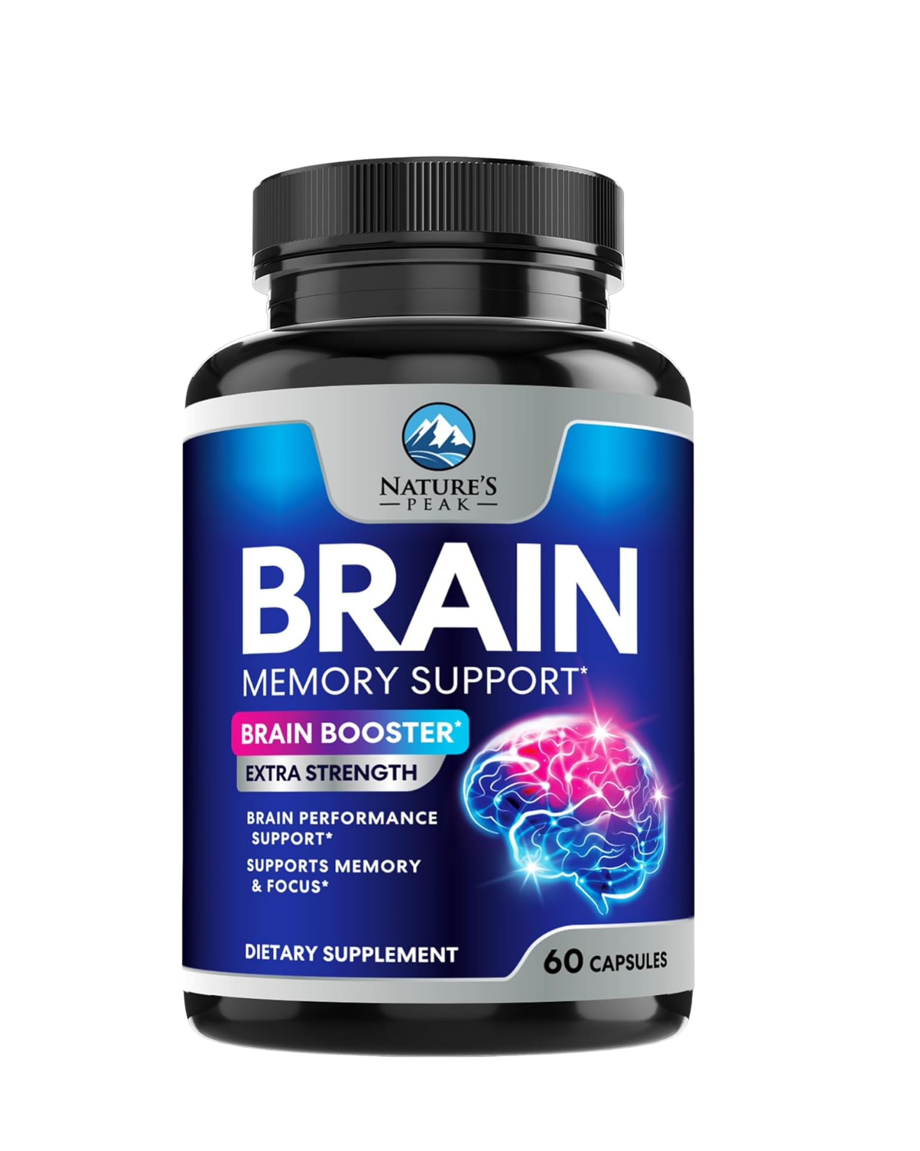 Brain Memory Support – Nature’s Peak 60 capsules