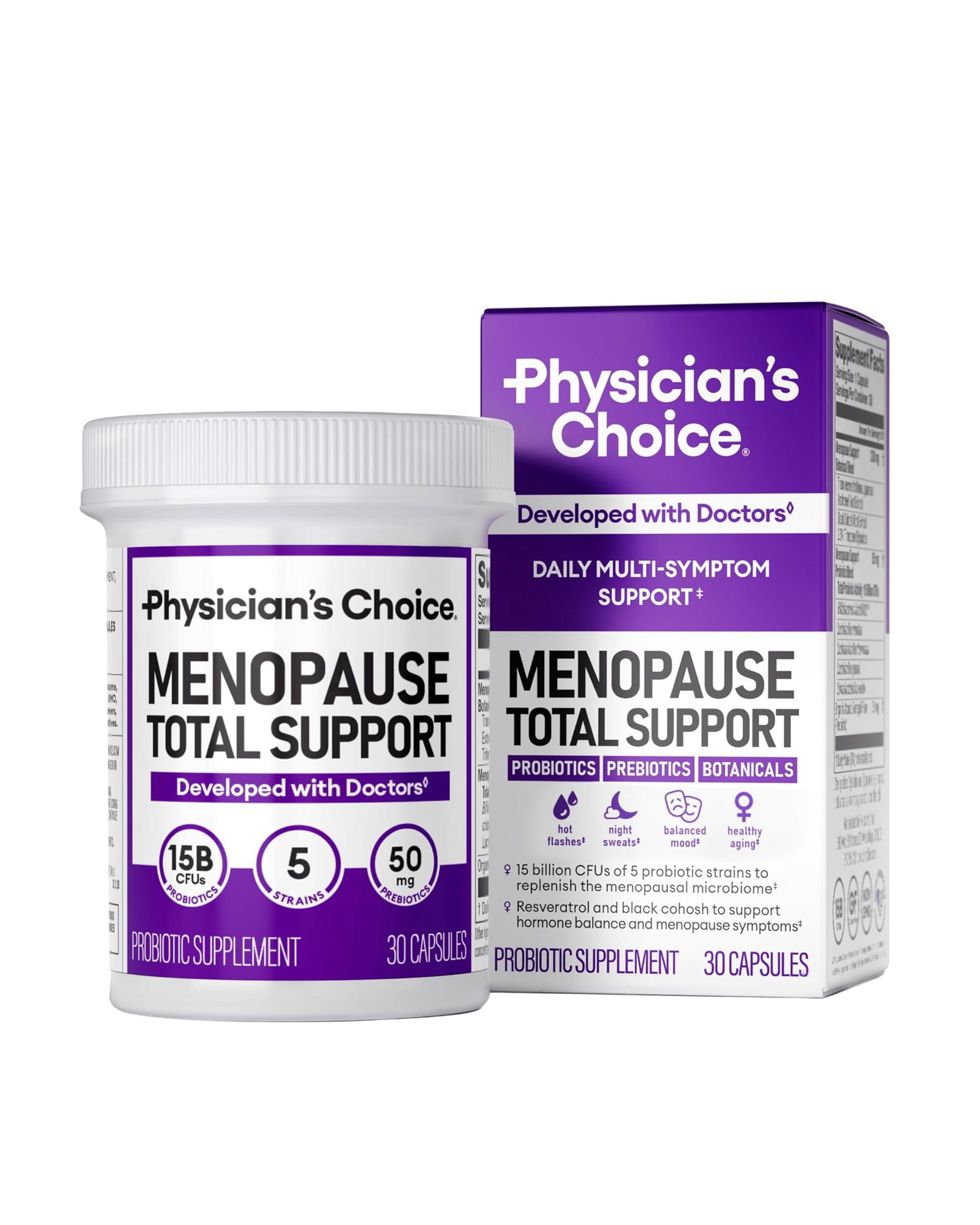 Menopause Total Support | Apoyo para la Menopausia Natural | 30 cápsulas