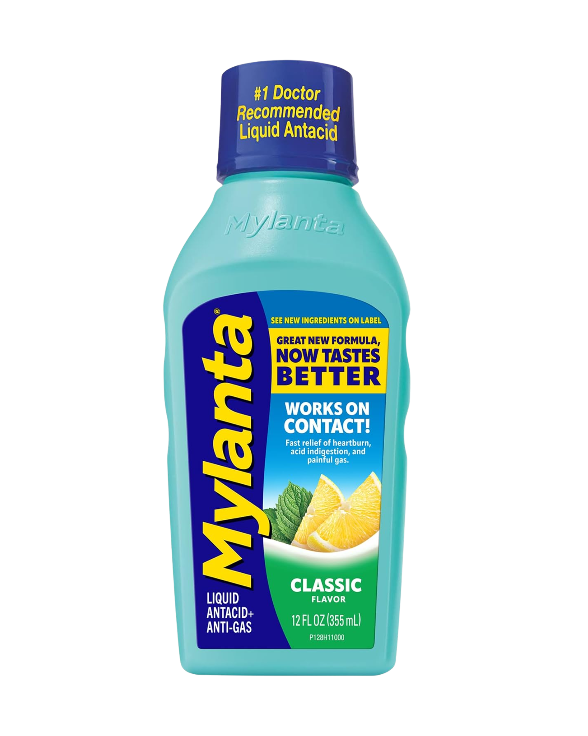 Mylanta Classic – Antiácido Líquido + Anti-Gas | 355 ml (Importado)