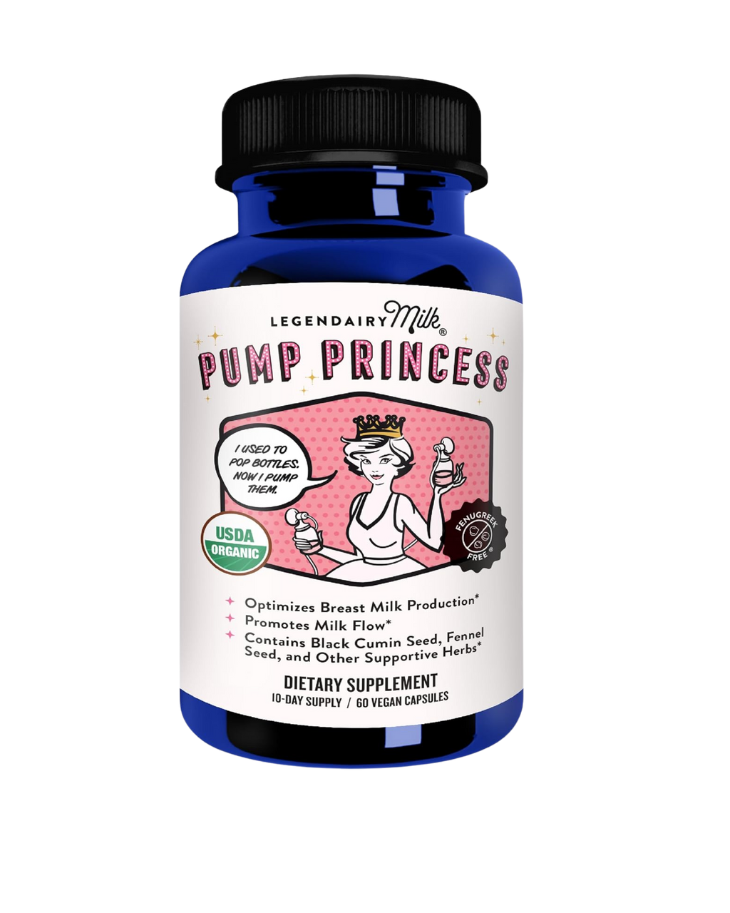 Pump Princess – Suplemento para lactancia (60 cápsulas)
