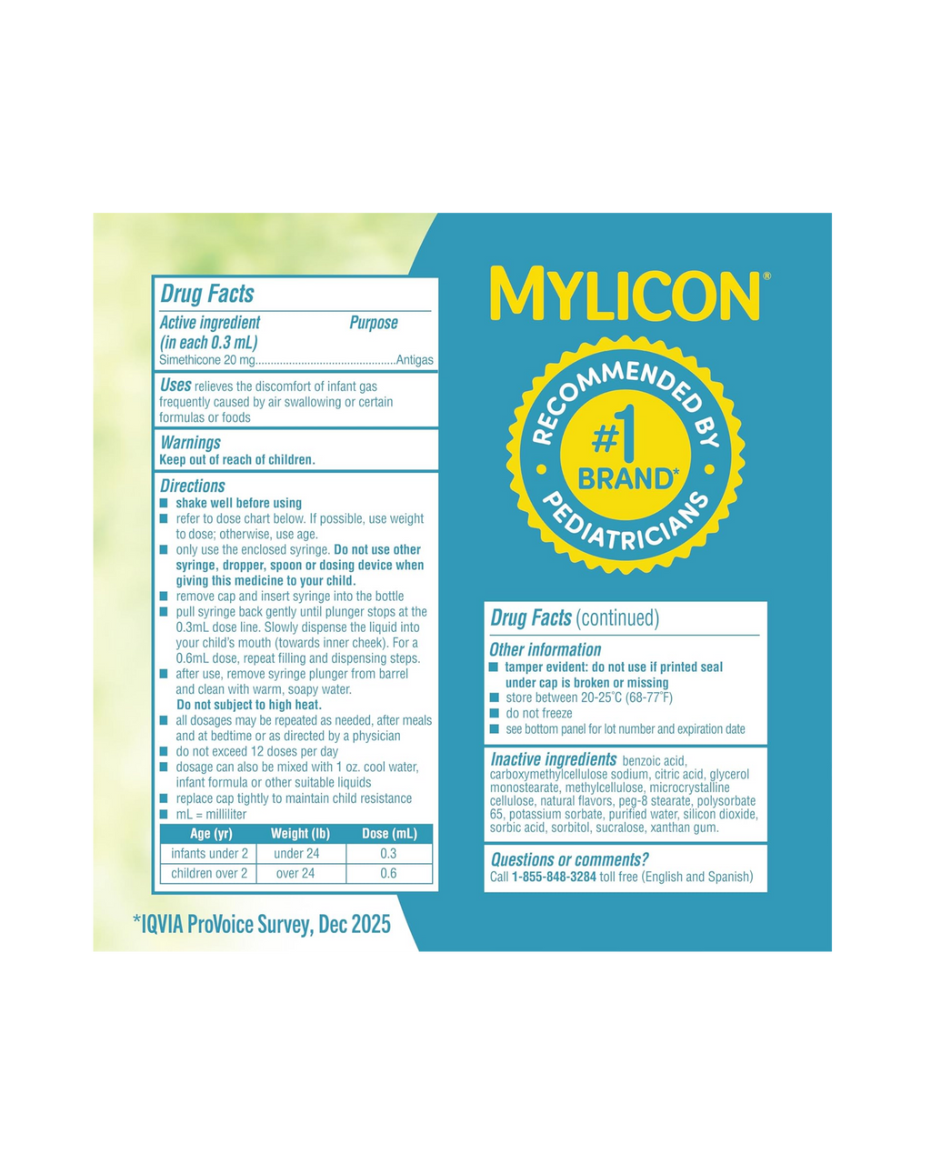 Infants’ Mylicon Gas Relief Drops (30 ml)