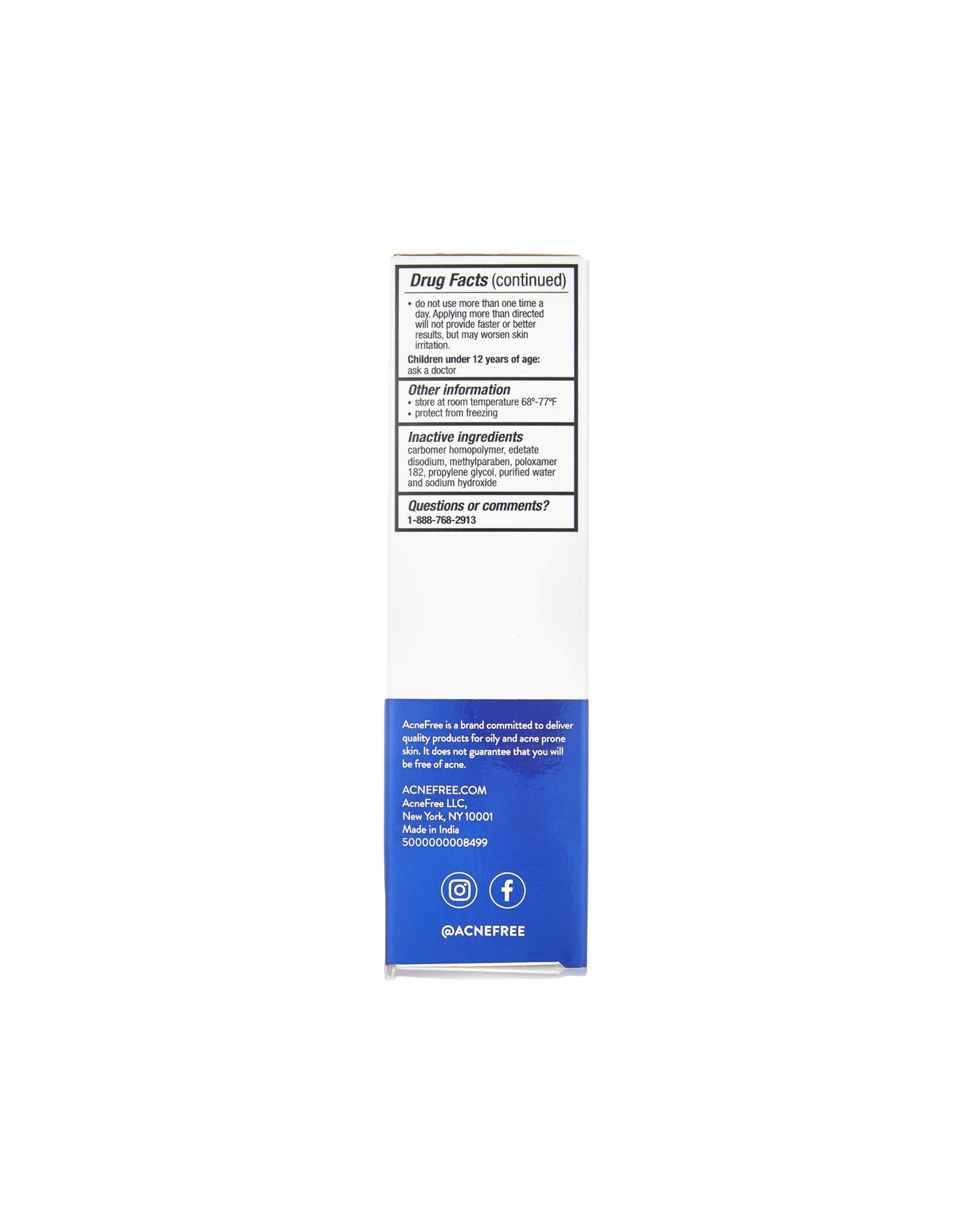 Adapalene Gel 0.1% – Tratamiento para el acné