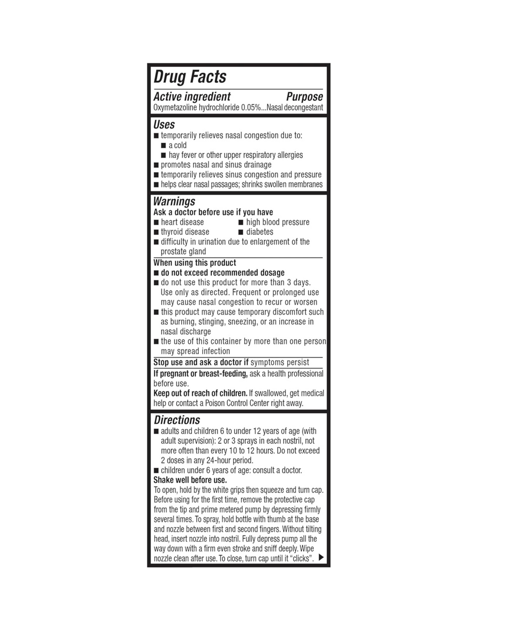 Mucinex Sinus-Max Nasal Spray