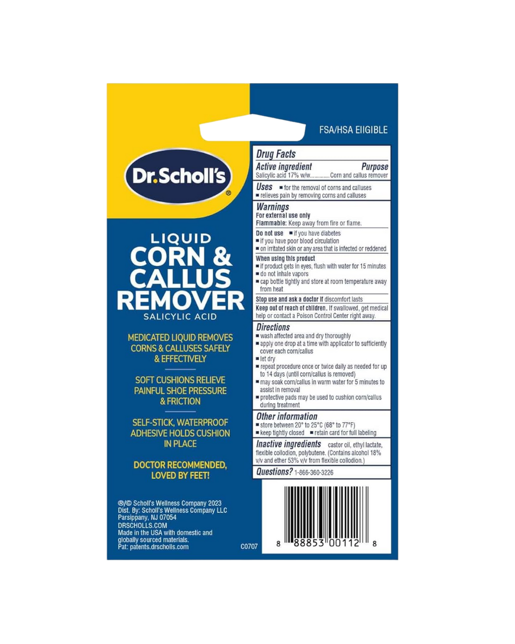Dr. Scholl’s Corn &amp; Callus Remover