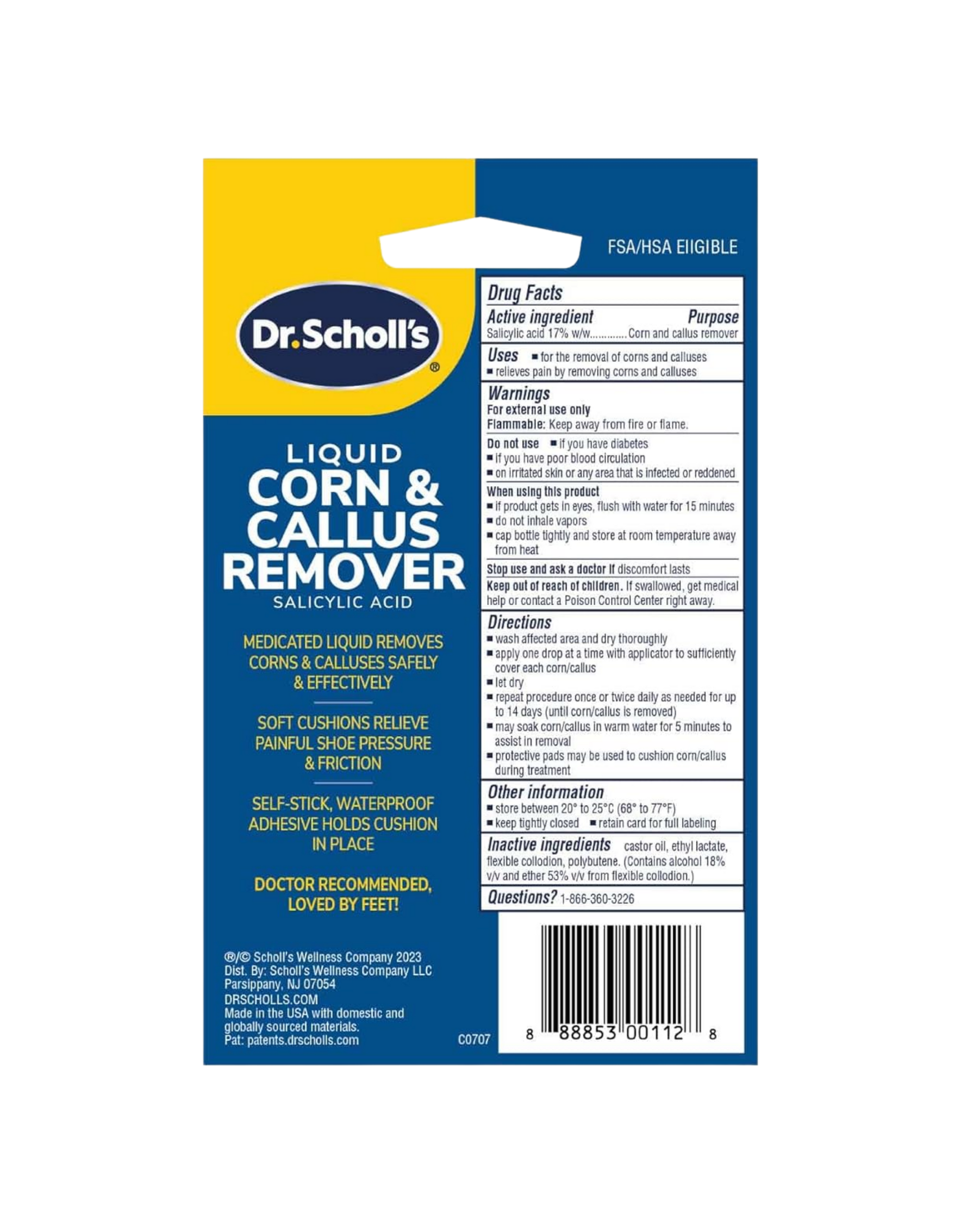 Dr. Scholl’s Corn &amp; Callus Remover