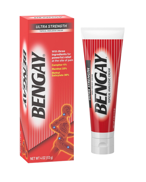 BENGAY Ultra Strength – Crema para Dolor Muscular y Articular | 113 g (Importado)