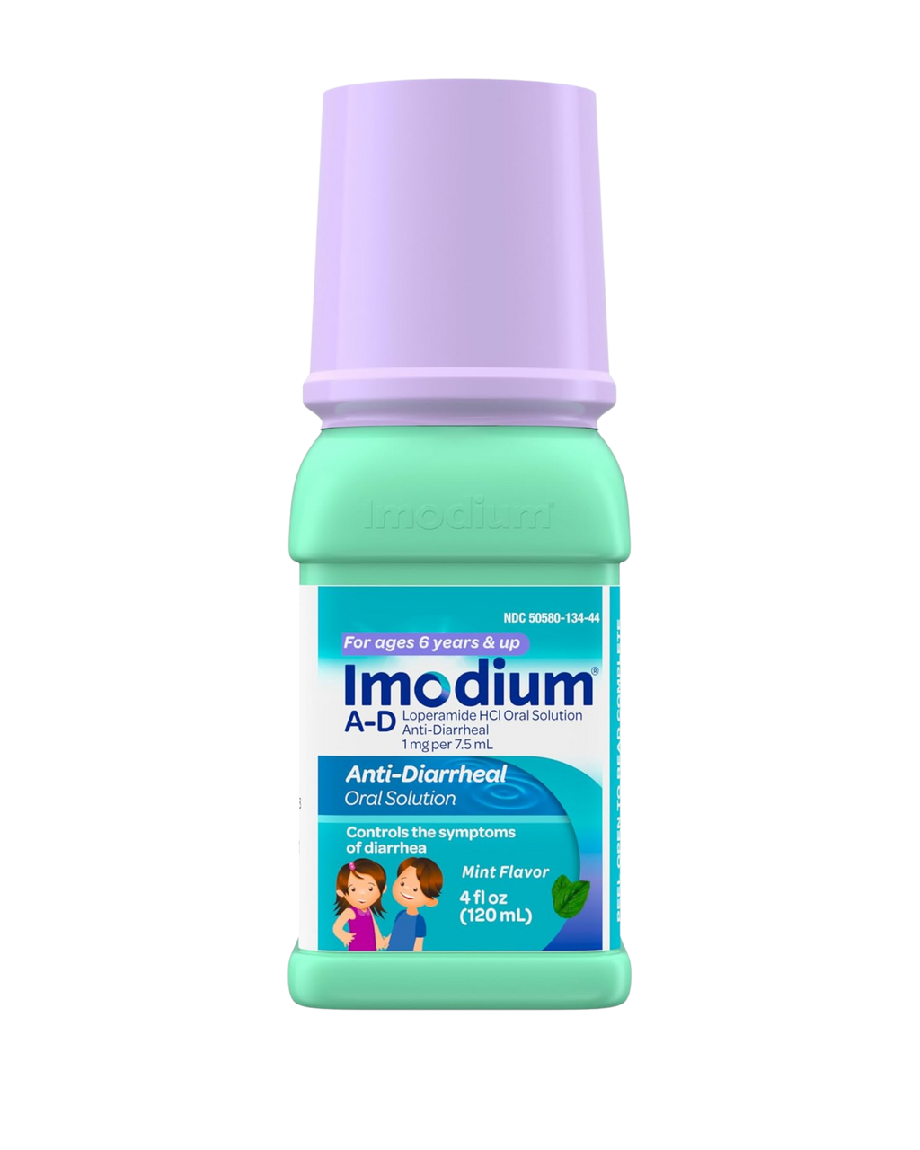 Imodium A-D Infantil Solución Oral 120 ml | Antidiarreico Sabor Menta