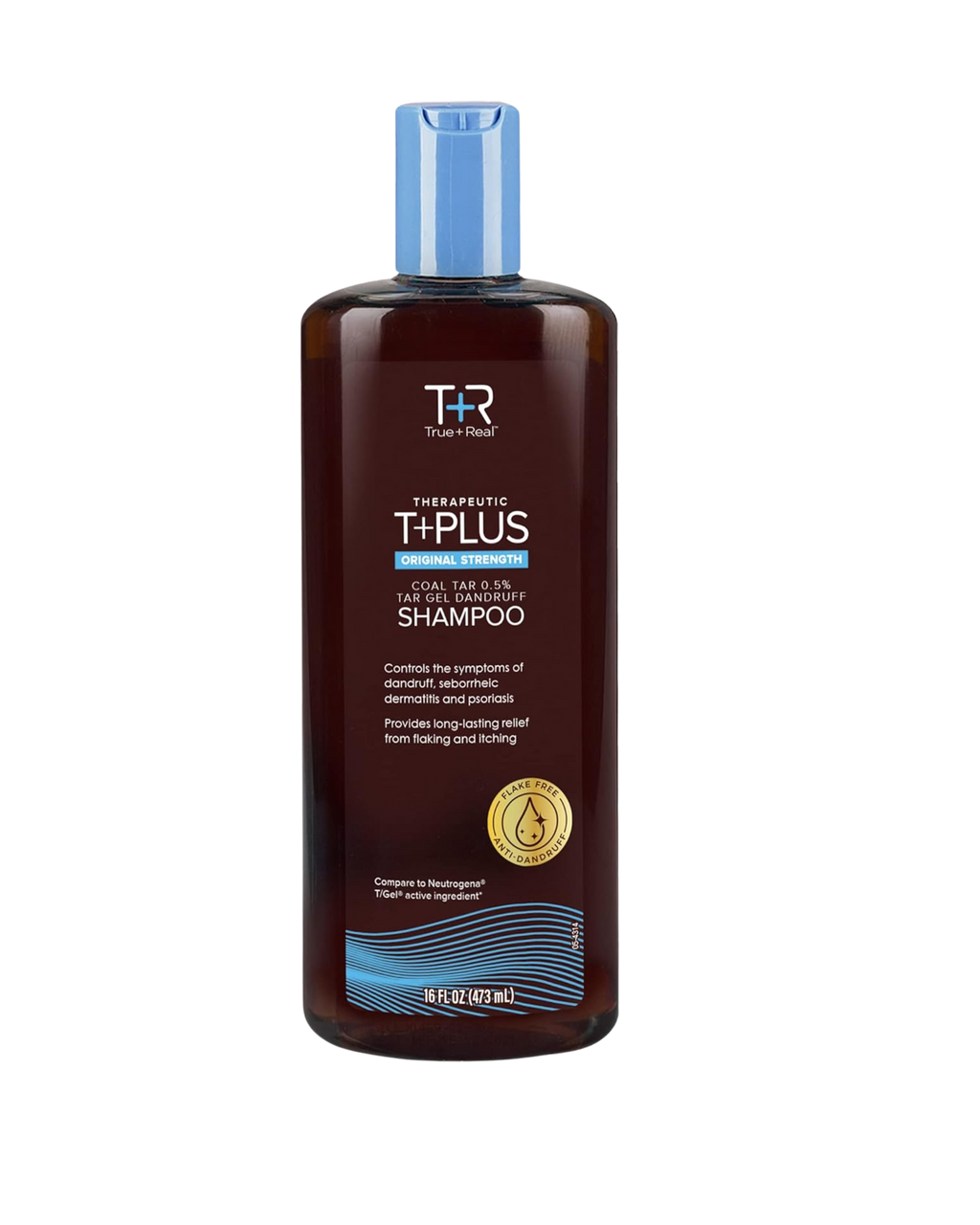T+PLUS Shampoo Terapéutico Anticaspa | 473 ml | Tipo Neutrogena T/Gel