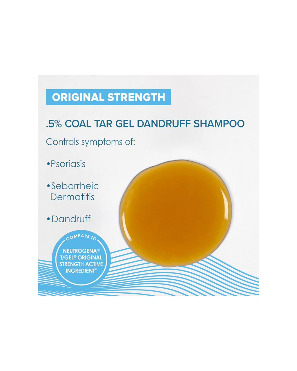 T+PLUS Shampoo Terapéutico Anticaspa | 473 ml | Tipo Neutrogena T/Gel