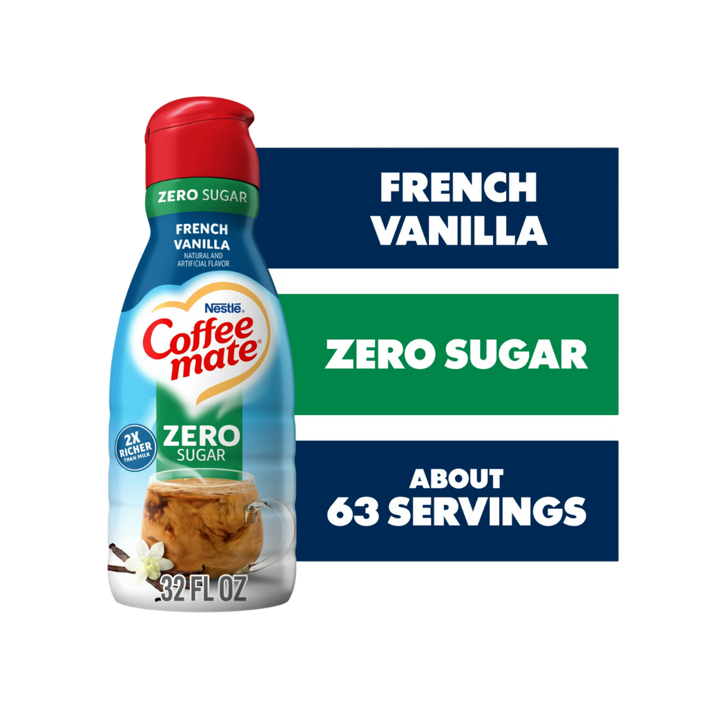 Coffee Mate Sugar Free Creamer – French Vanilla