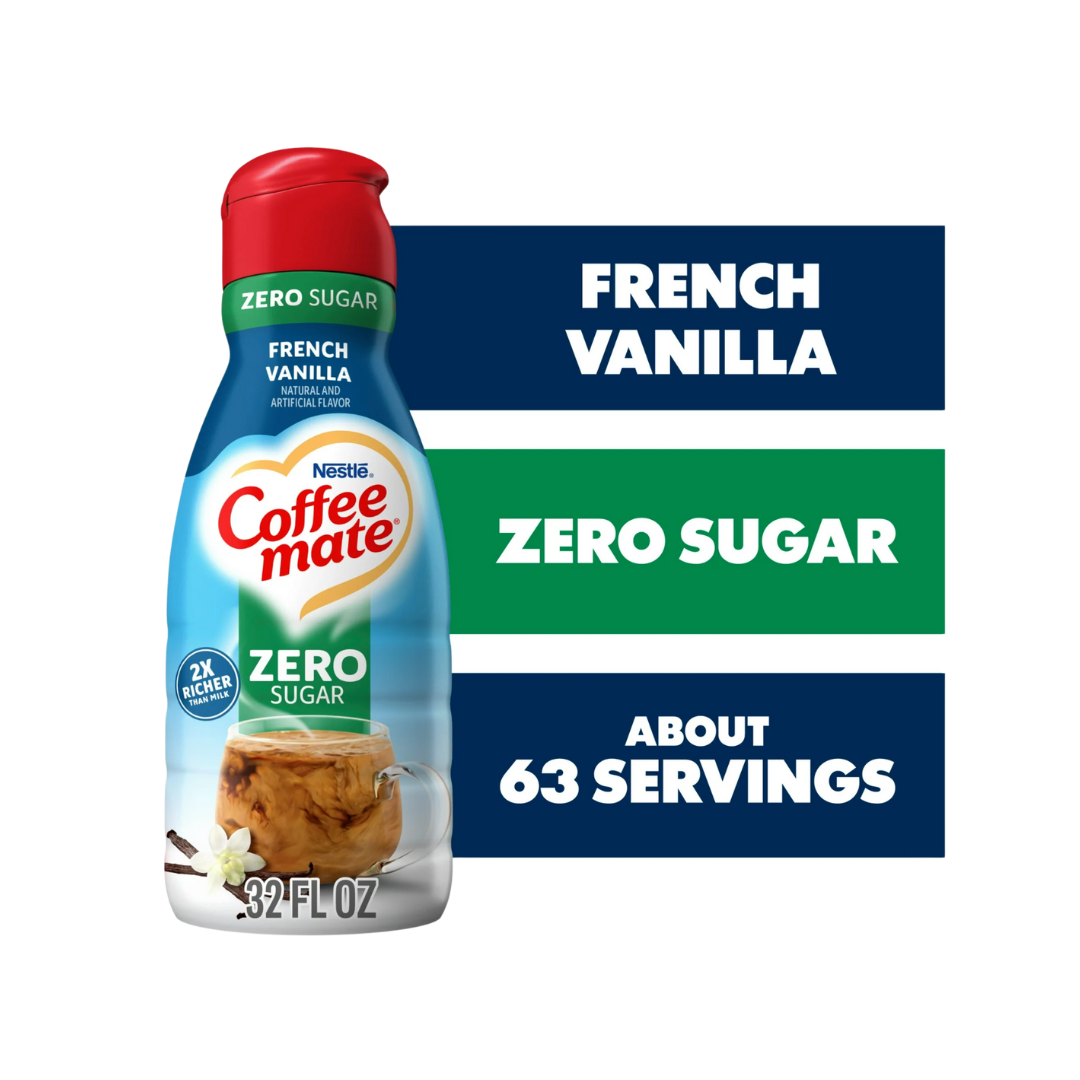 Coffee Mate Sugar Free Creamer – French Vanilla