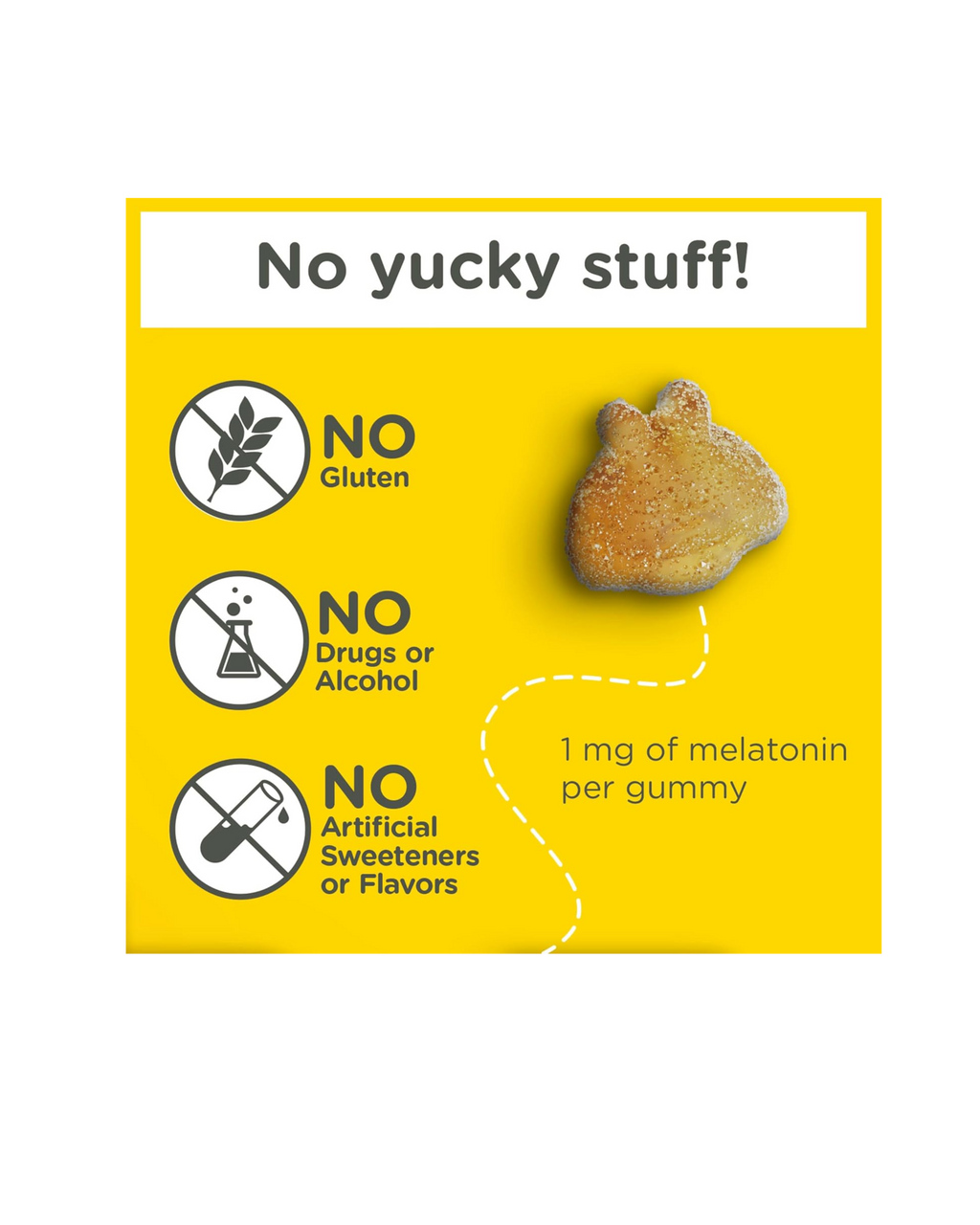 Zarbee’s Sleep Niños | Melatonina 1 mg | 60 Gomitas Sabor Fresa