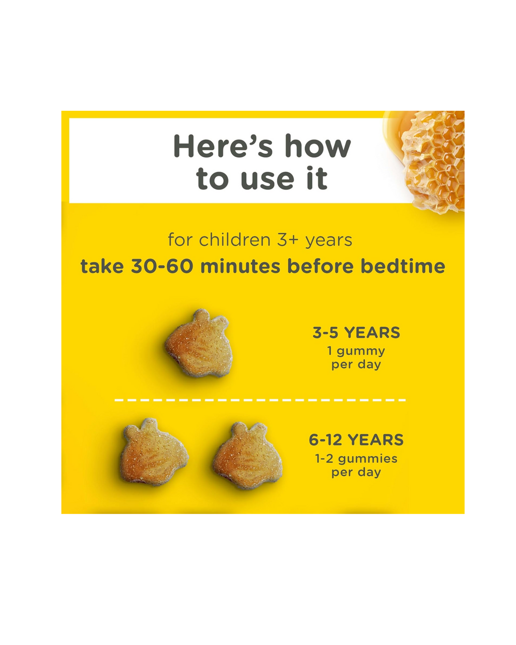 Zarbee’s Sleep Niños | Melatonina 1 mg | 60 Gomitas Sabor Fresa