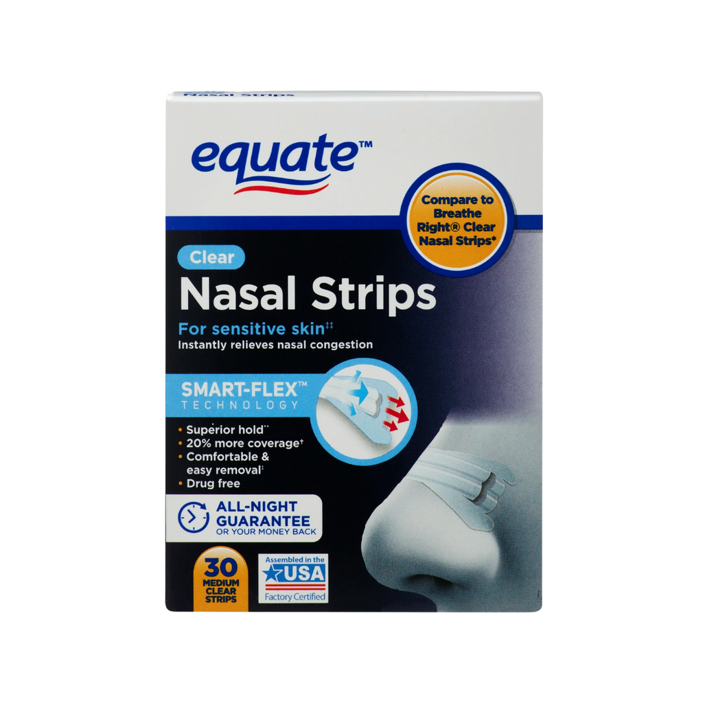 Equate Clear Nasal Strips – Piel Sensible