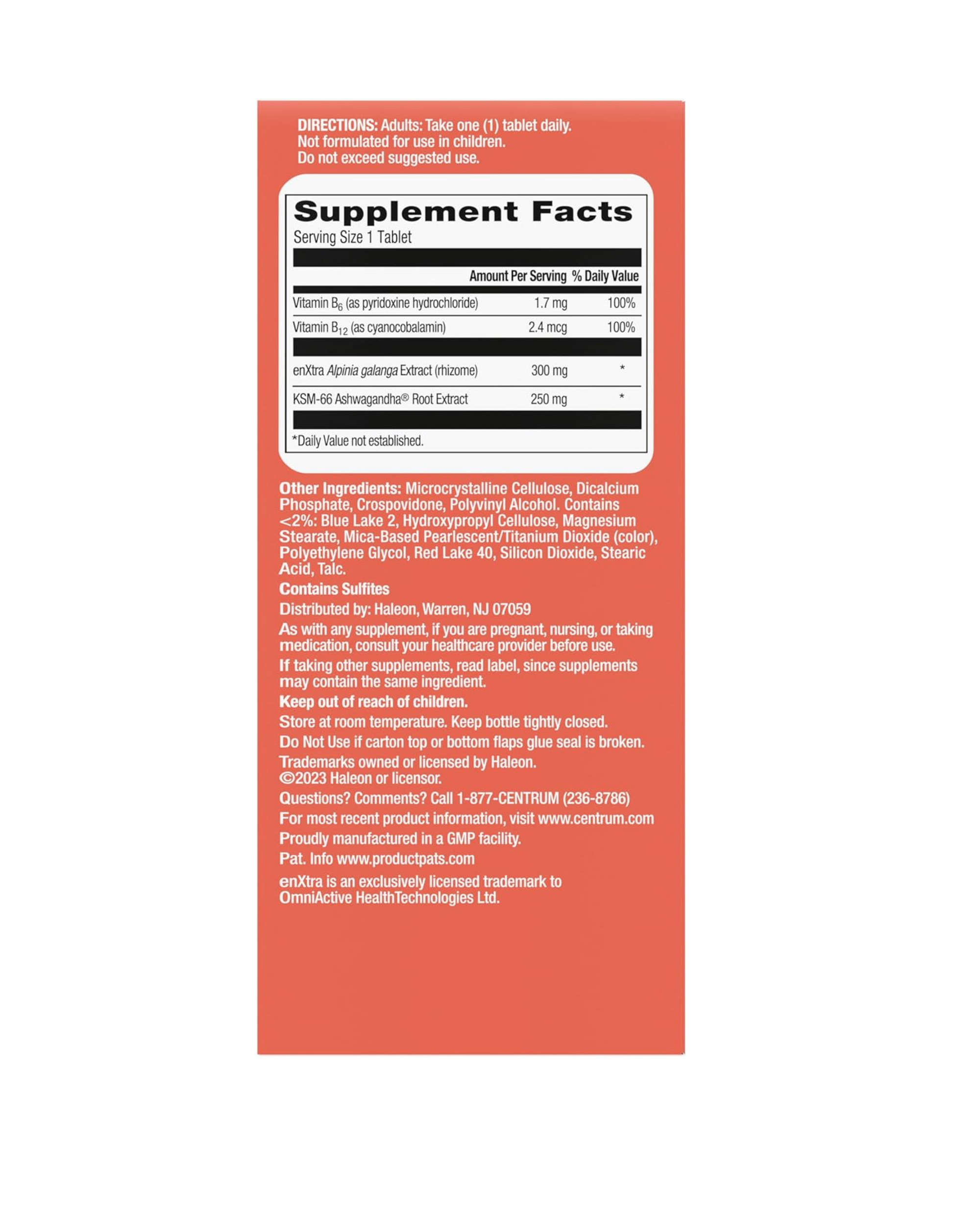 Centrum Menopause Clear Mind & Calm Mood – 30 pzs