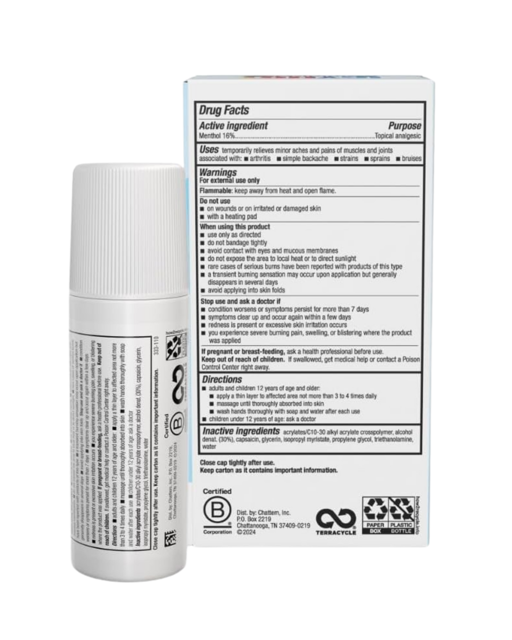 Icy Hot Roll On ORIGINAL 73ml