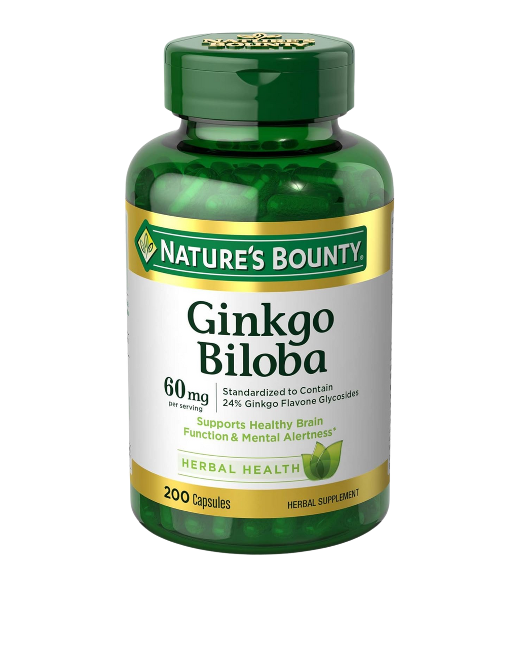 Ginkgo Biloba 60 mg – Nature's Bounty