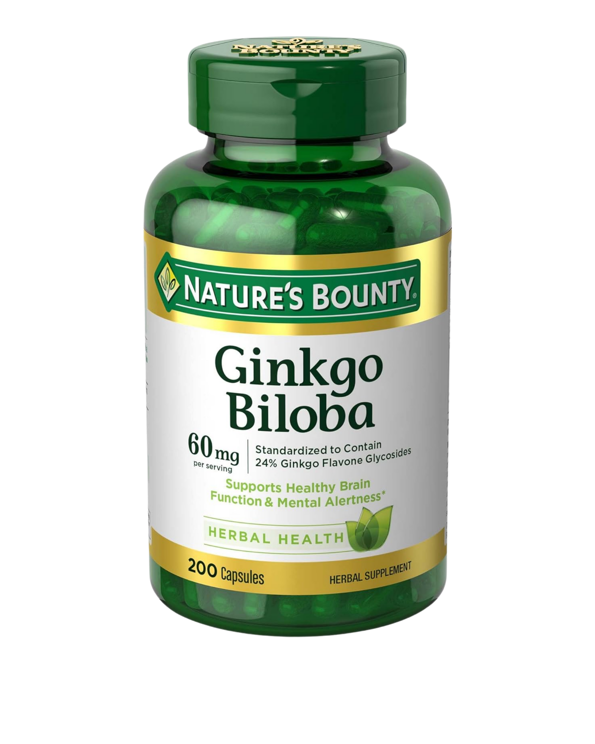 Ginkgo Biloba 60 mg – Nature's Bounty